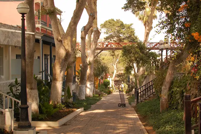 barranco lugar muy transcurrido en Lima