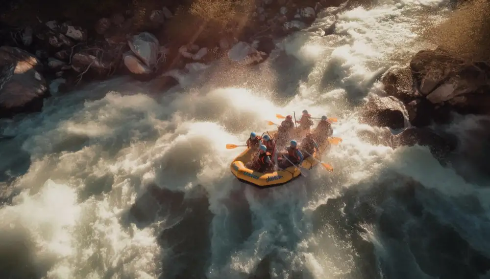 Rafting en el río Urubamba