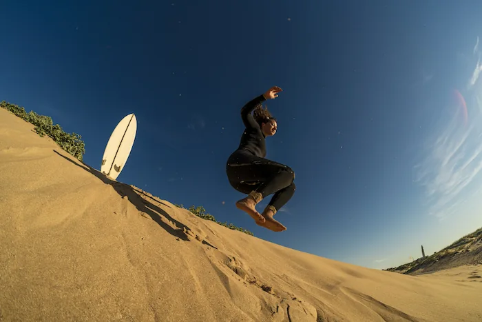 Sandboard en las dunas de Huacachina