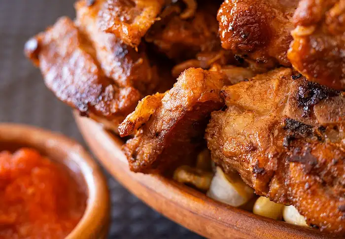 rico chicharrón en Lima