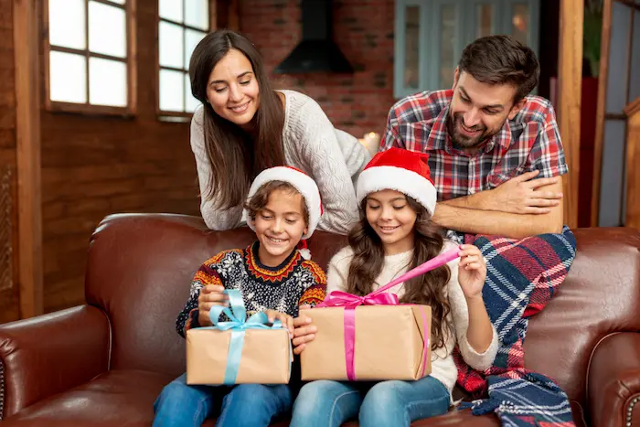 Entrega de regalos