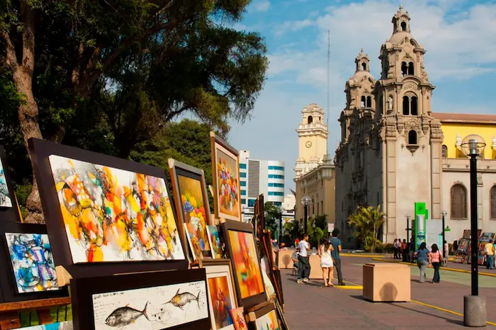 Parque Kennedy y alrededores