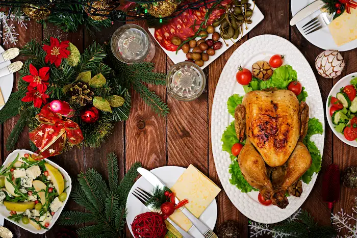 Platos navideños en Perú